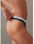 Calvin Klein Thong 3Pack 000QD5209E-UB1, Γυναικεία String Κυλοτάκια σετ 3 τεμ., ΜΑΥΡΟ